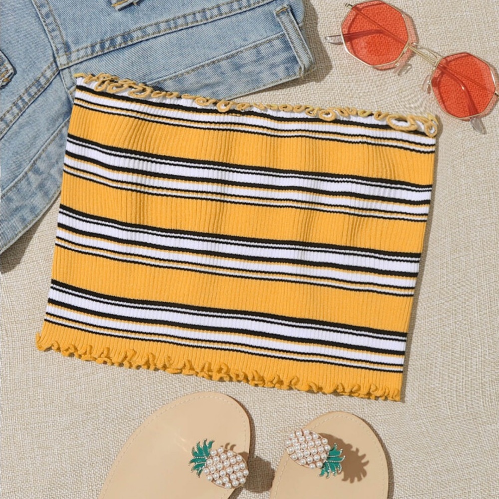 3/25 lettuce trimmed tube top